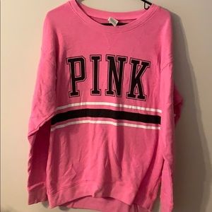 Victoria’s Secret pink oversized sweatshirt
